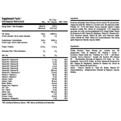 Vitamins & Minerals - 60 caps Vitamins & Minerals - 60 caps