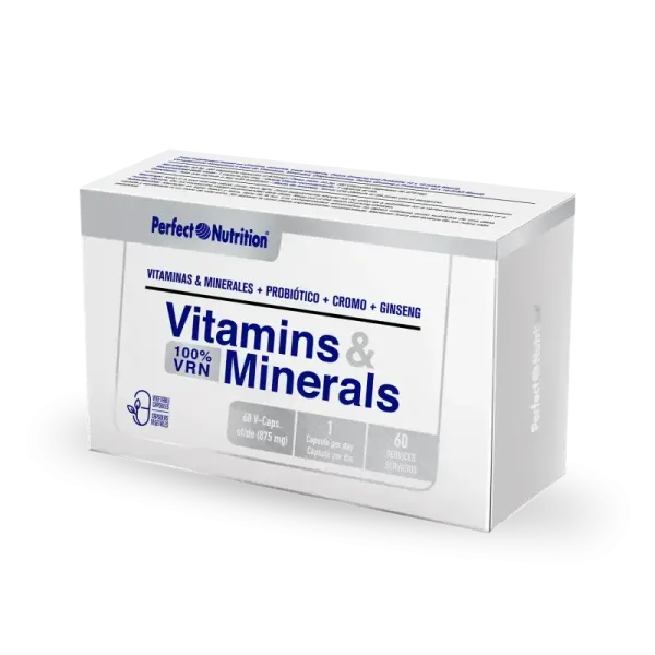 Vitaminas & Minerales - 60 caps